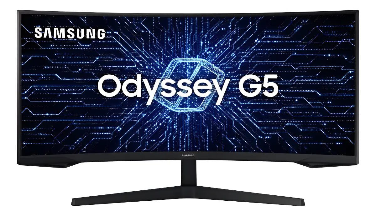 Monitor Gamer Samsung Odyssey G5 34" Ultrawide WQHD 165Hz