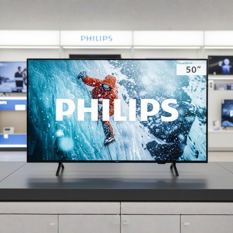 Smart TV Philips 50" 4K UHD 50PUG7300/78 Titan OS