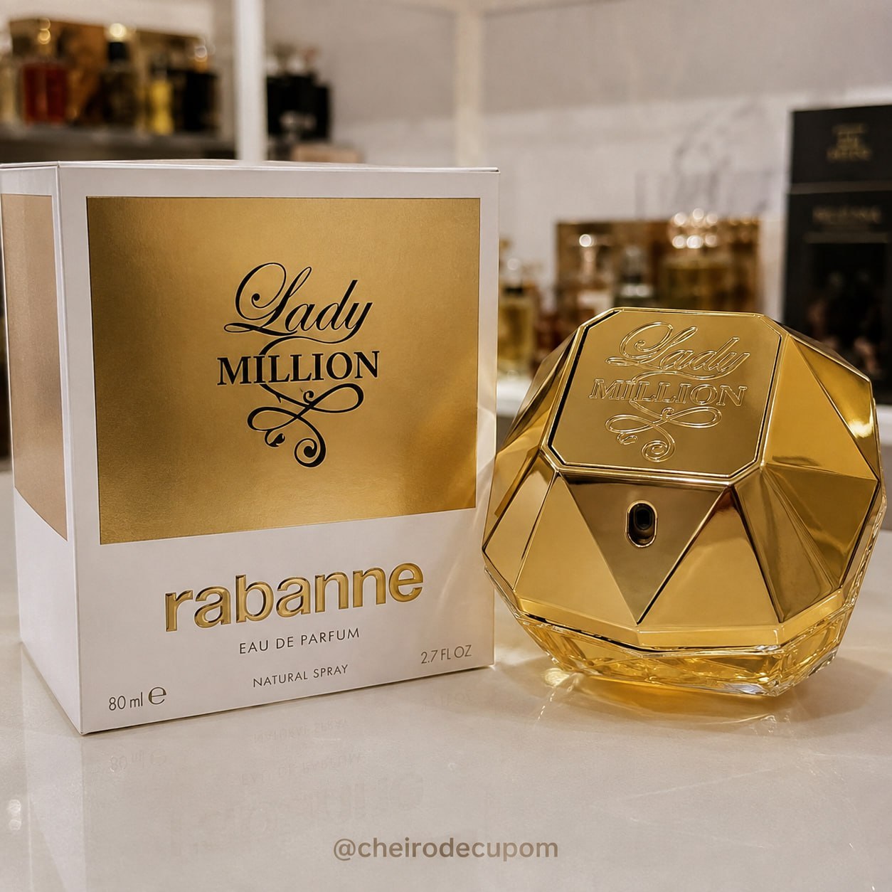 Perfume Feminino Rabanne Lady Million EDP 80ml