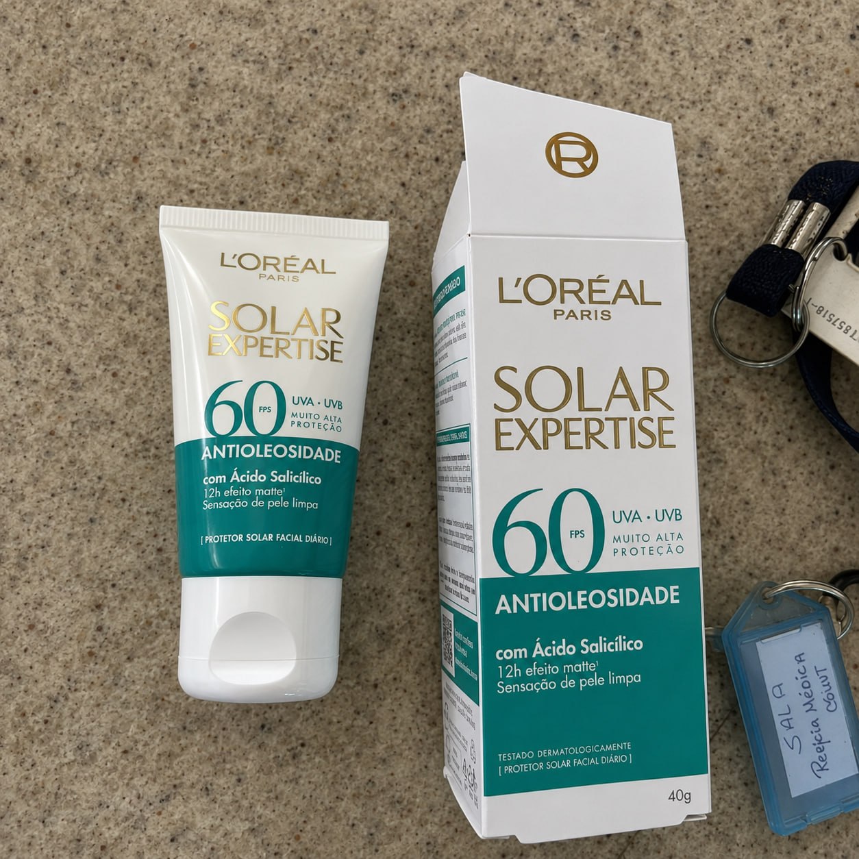 L'Oréal Paris Protetor Solar Expertise Antioleosidade FPS 60 - 40g
