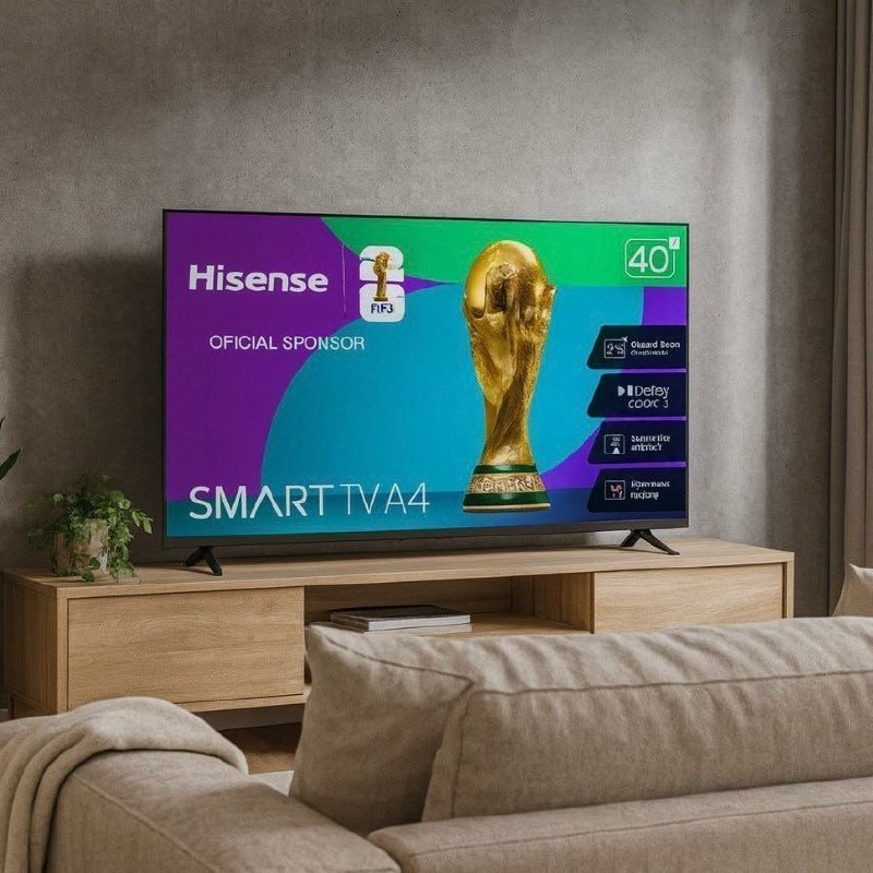 Hisense Smart TV FHD 40" 40A4NV com HDR10 e DTS Virtual X