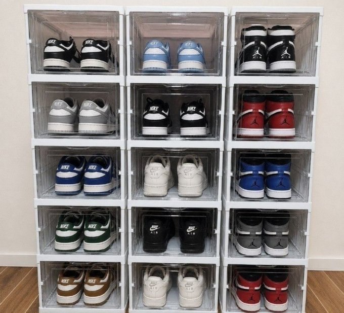 Sapateira Organizador Sapatos Empilhável 6 Andares