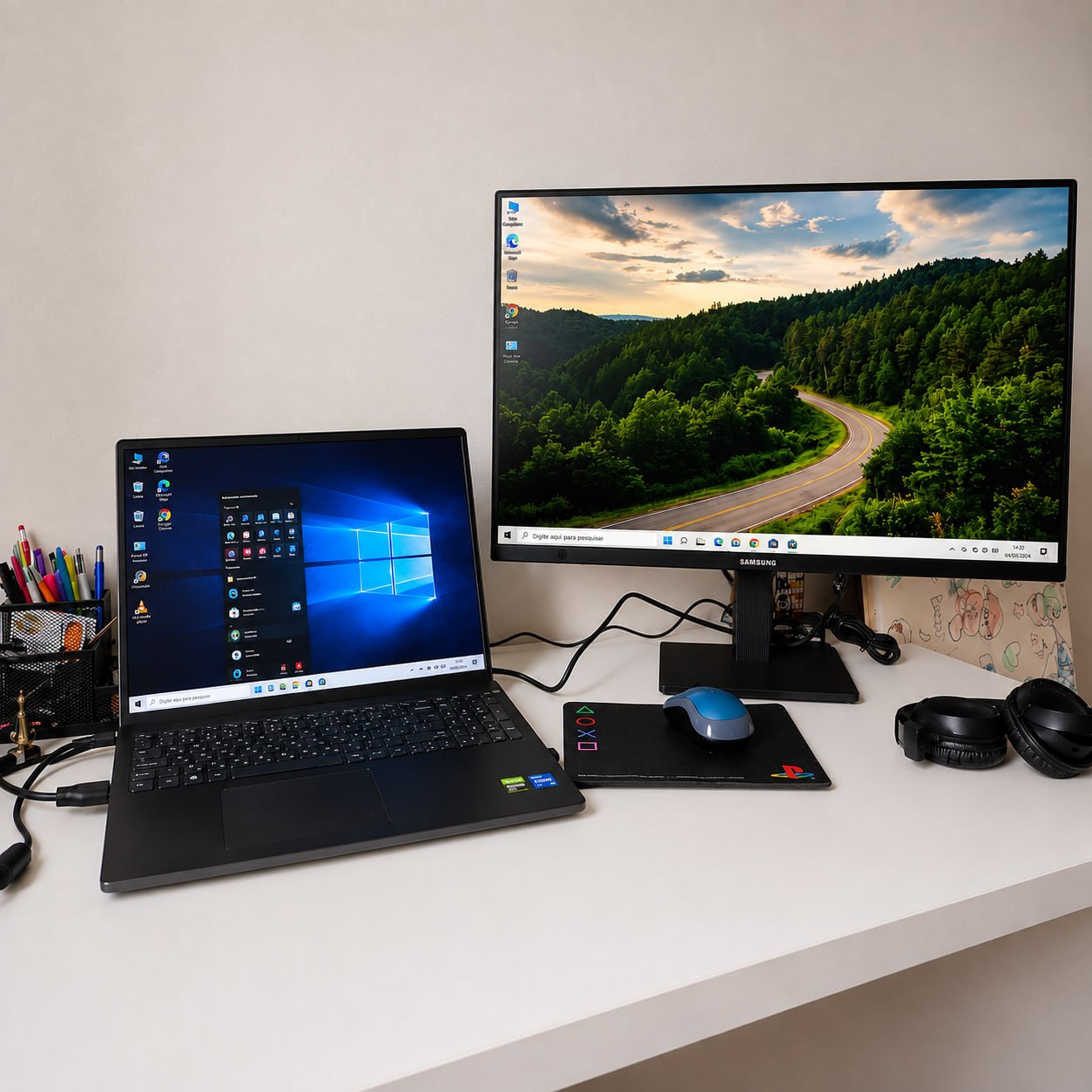 Monitor Gamer Samsung 27" FHD 100Hz HDMI VGA