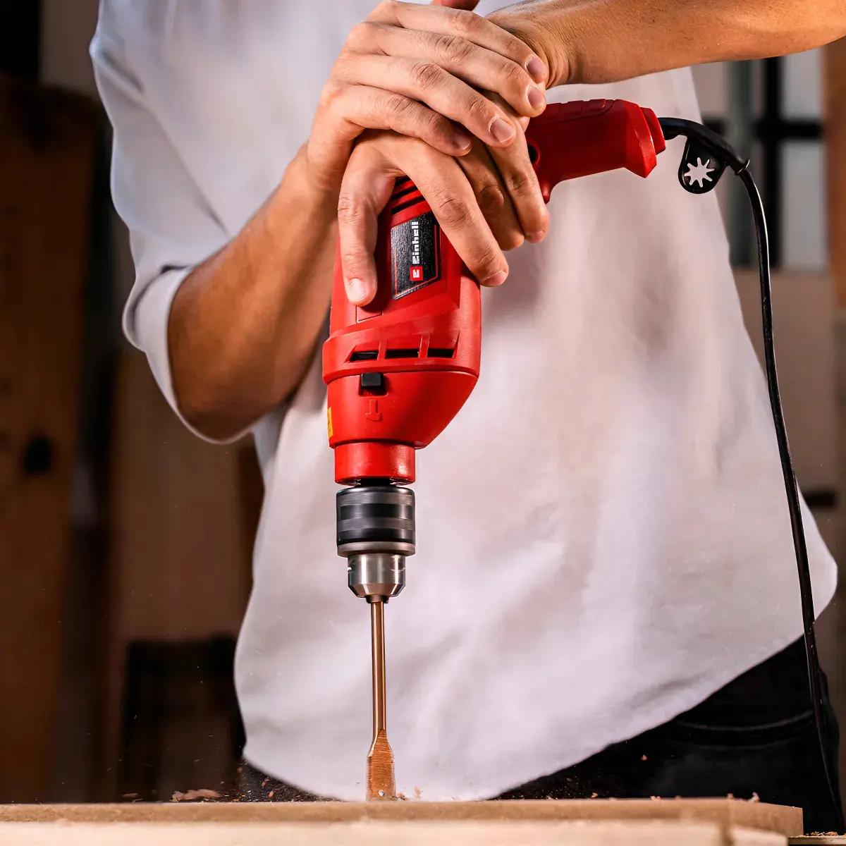 Furadeira de Impacto Einhell TH-ID 600E 110V