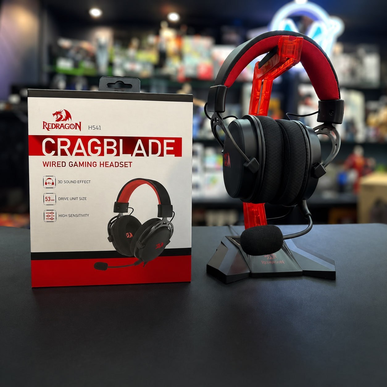 Headset Gamer Redragon Cragblade Pro H541