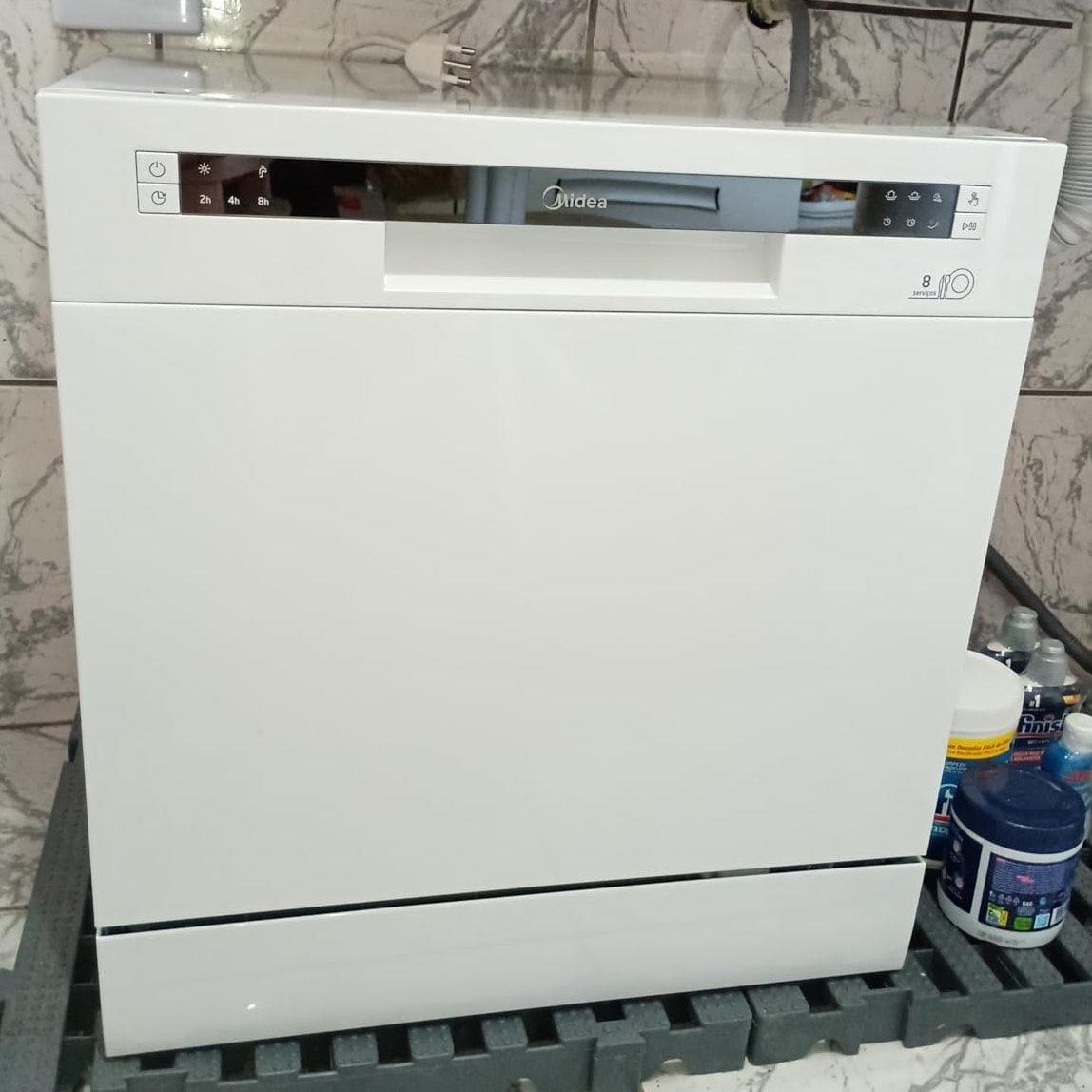 Lava Louças 8 Serviços Branco Touch Plus Midea 220v
