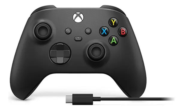 Controle Sem Fio Microsoft Xbox Series X|S Carbon Black