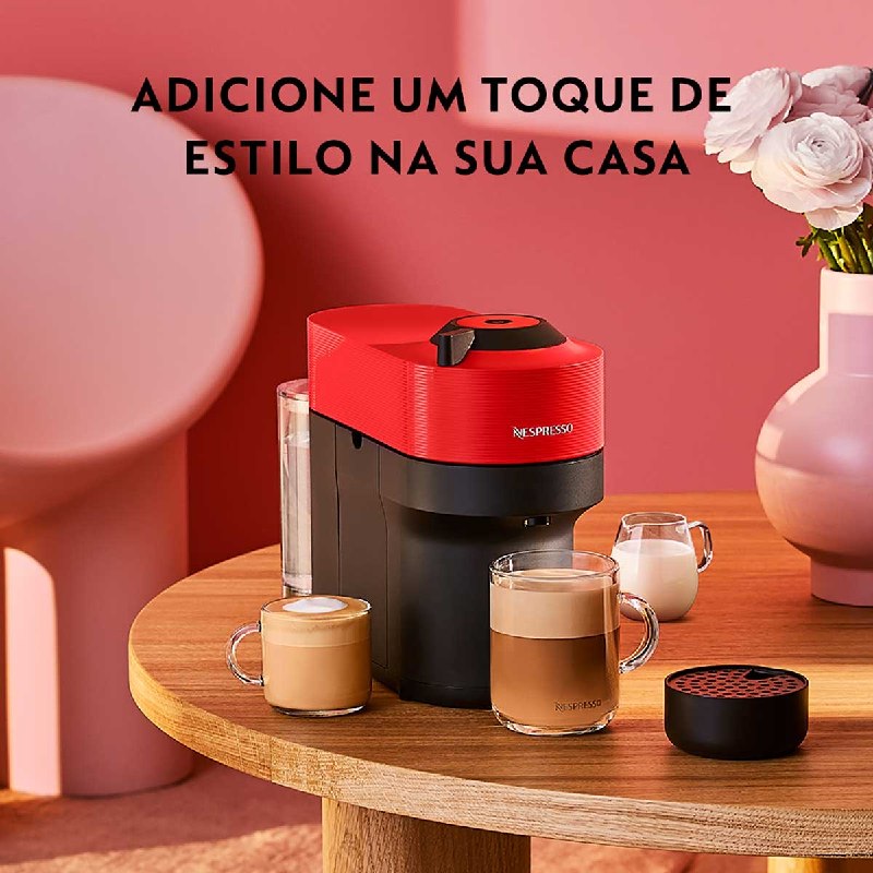 Cafeteira Nespresso Vertuo Pop Vermelho Pimenta 220v