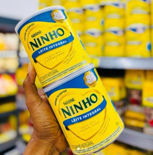 Leite em Pó Integral Ninho Lata 380g