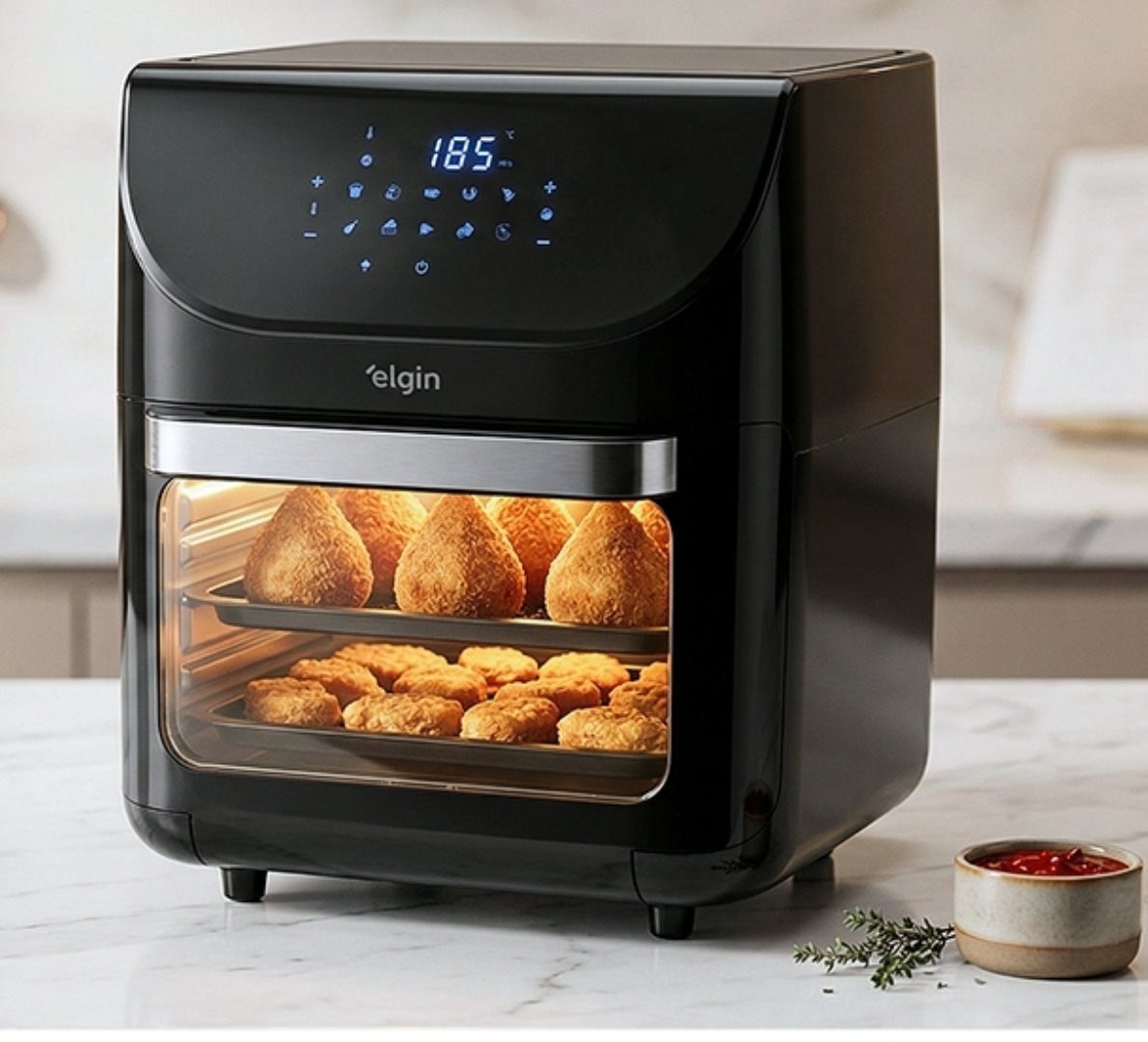 Fritadeira Air Fryer Family Oven Fry Elgin 12L 110V