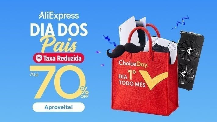 Cupons AliExpress - Descontos até R$ 500