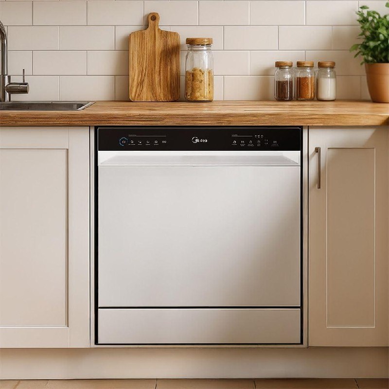 Lava Louças 8 Serviços Branco Touch Plus Midea 220v