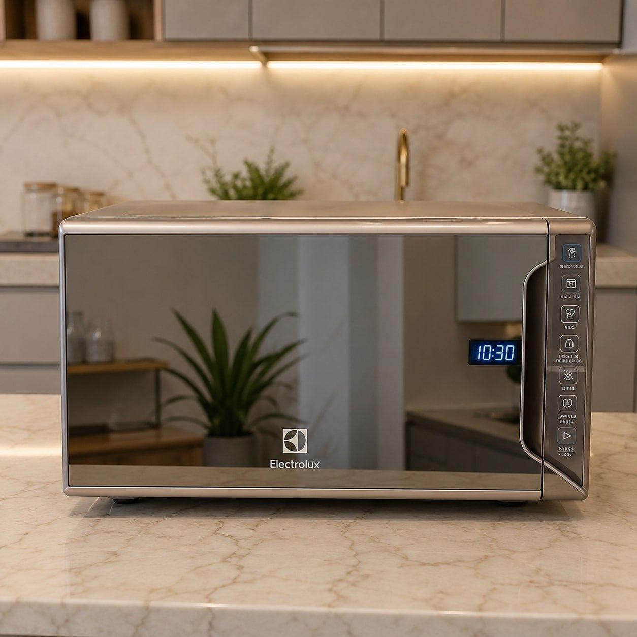 Micro-ondas Electrolux 31L Inox com Painel Integrado MI41S