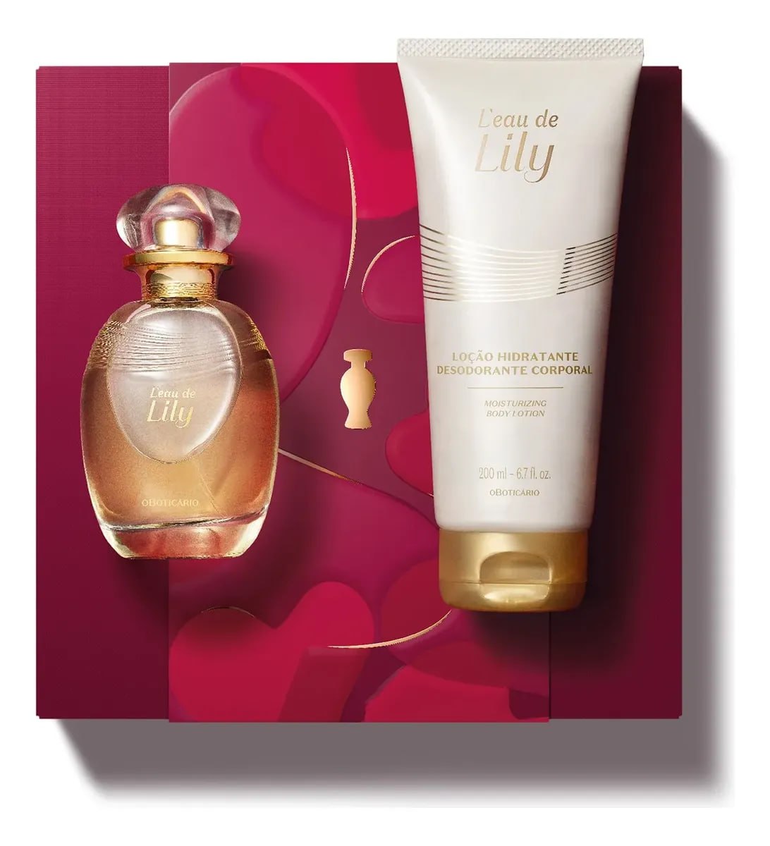 O Boticário L'eau de Lily Kit Presente