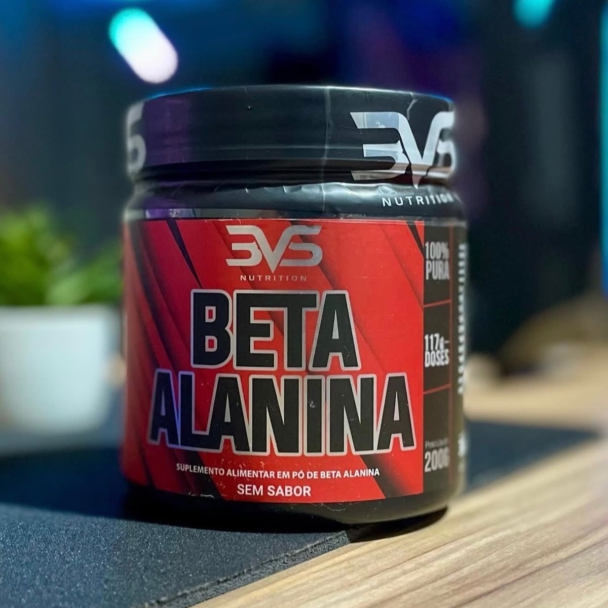 Beta Alanina 100% Pura 200g - 3VS Nutrition