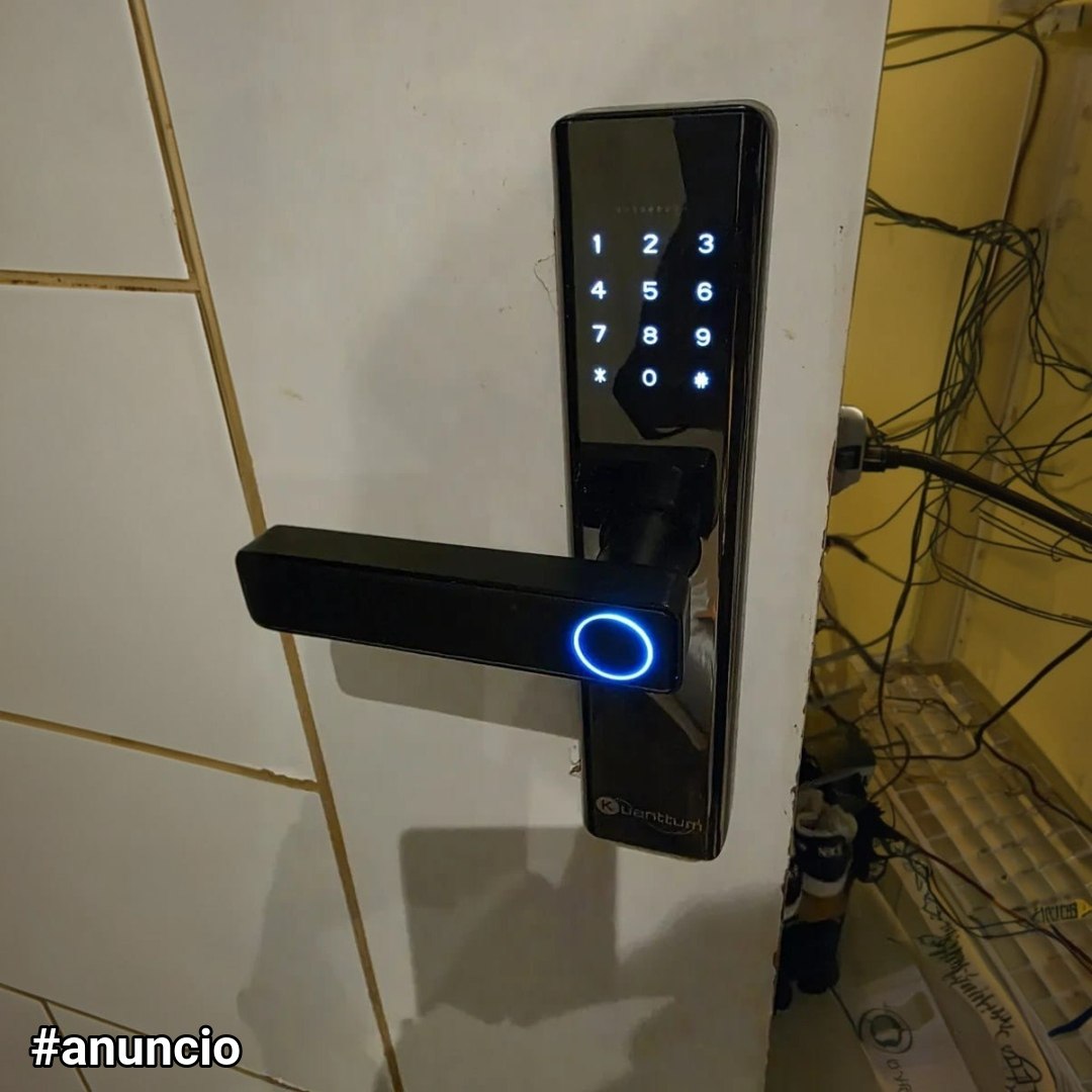 Fechadura Digital Biométrica Kuanttum Delta PRO WiFi