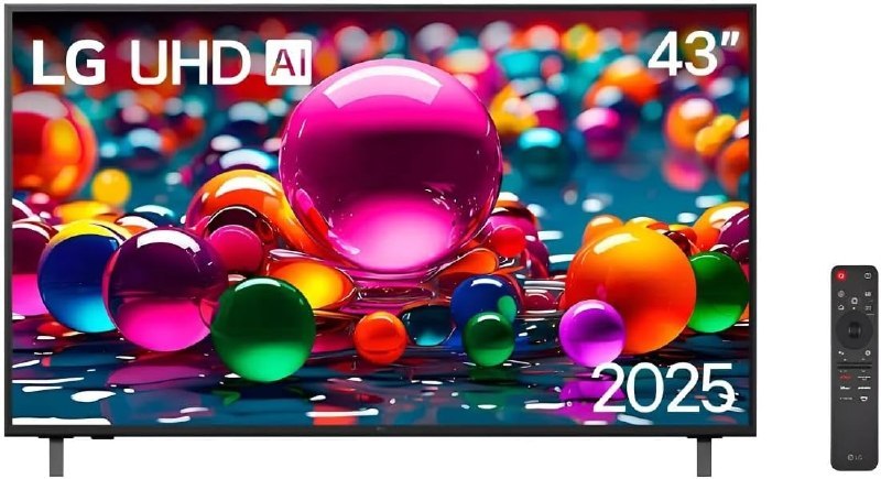 Smart TV 43" LG 43AU801C0SA 4K