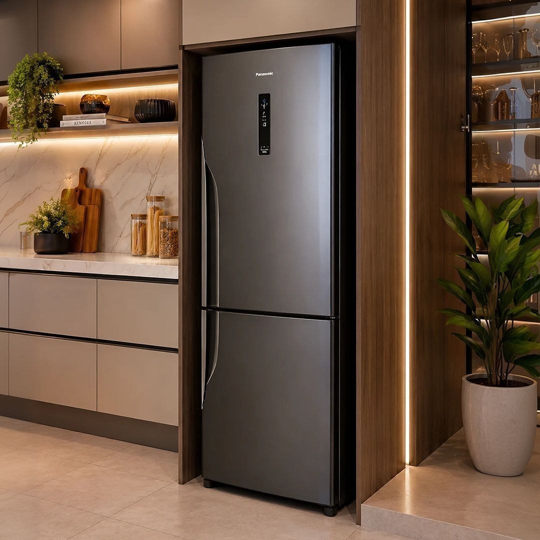 Geladeira Panasonic BB41 Titânio 397L 220V