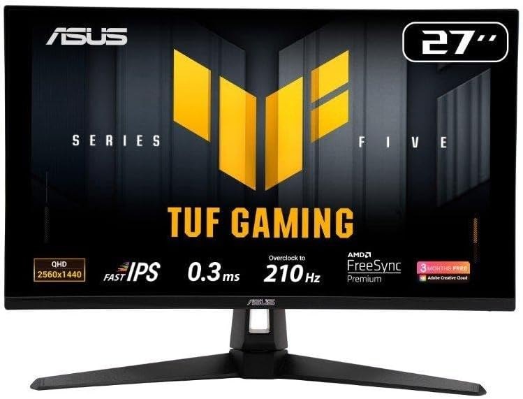 Monitor Gamer ASUS TUF 27 QHD 210Hz