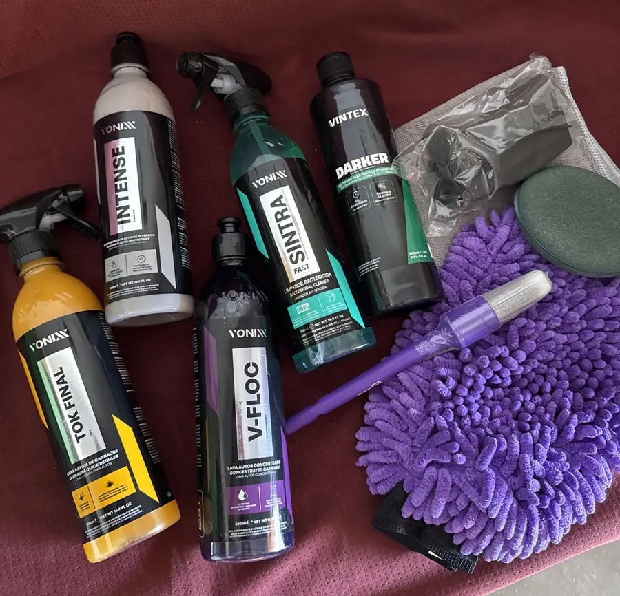 Kit Vonixx Lavagem Shampoo Cera Tok Final Intense Sintra Fast
