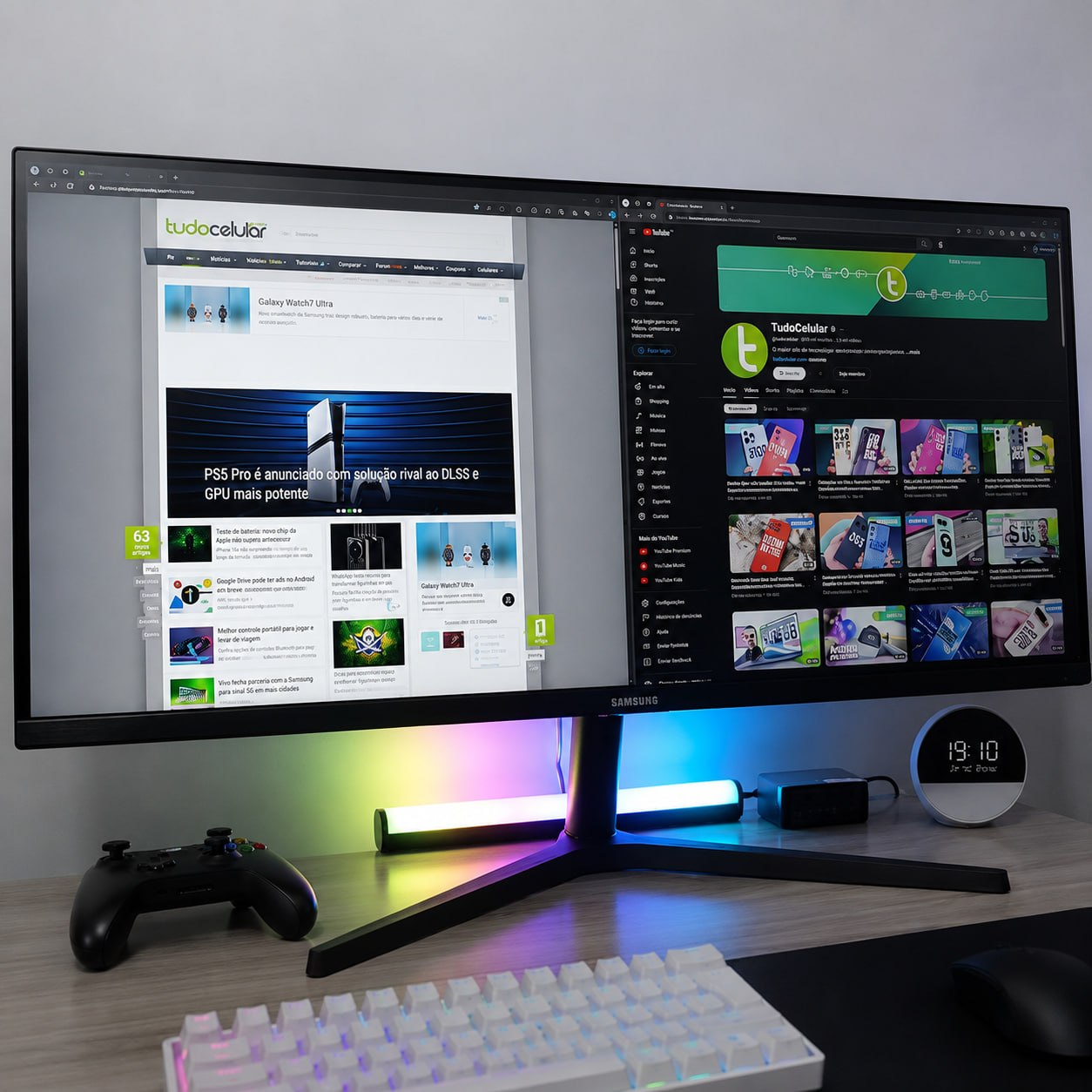 Monitor Samsung Viewfinity S5 34" WQHD Ultrawide 100Hz