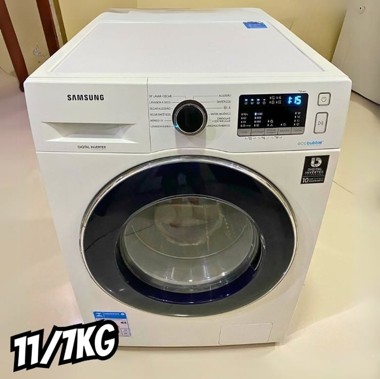 Lava e Seca Samsung 11KG Inverter WD11M