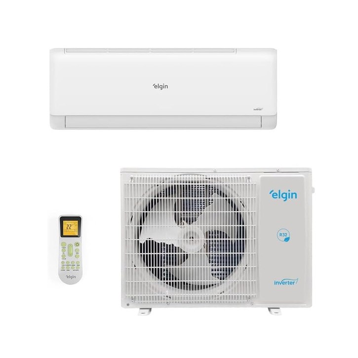 Ar-Condicionado Split Inverter Elgin Eco 18000 BTUs Wi-Fi High Wall Só Frio
