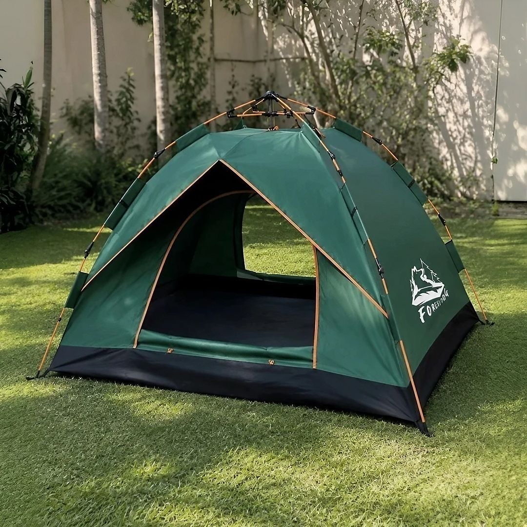 Barraca Camping 2-3 Pessoas Forestdog Automática 210x160x100cm Verde