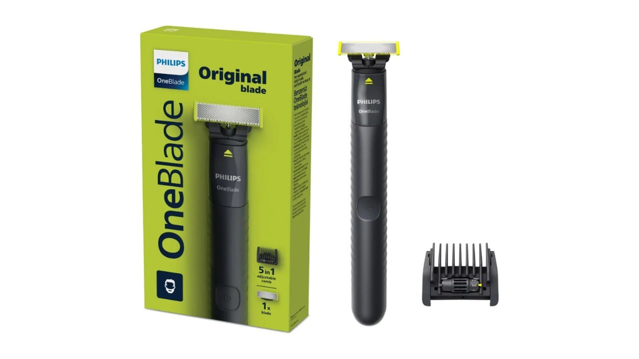 Aparador Philips OneBlade QP1425/10 com Pente 5 em 1
