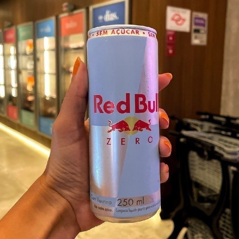 Red Bull Energético Sem Açúcar 250ml Pack com 4 Latas