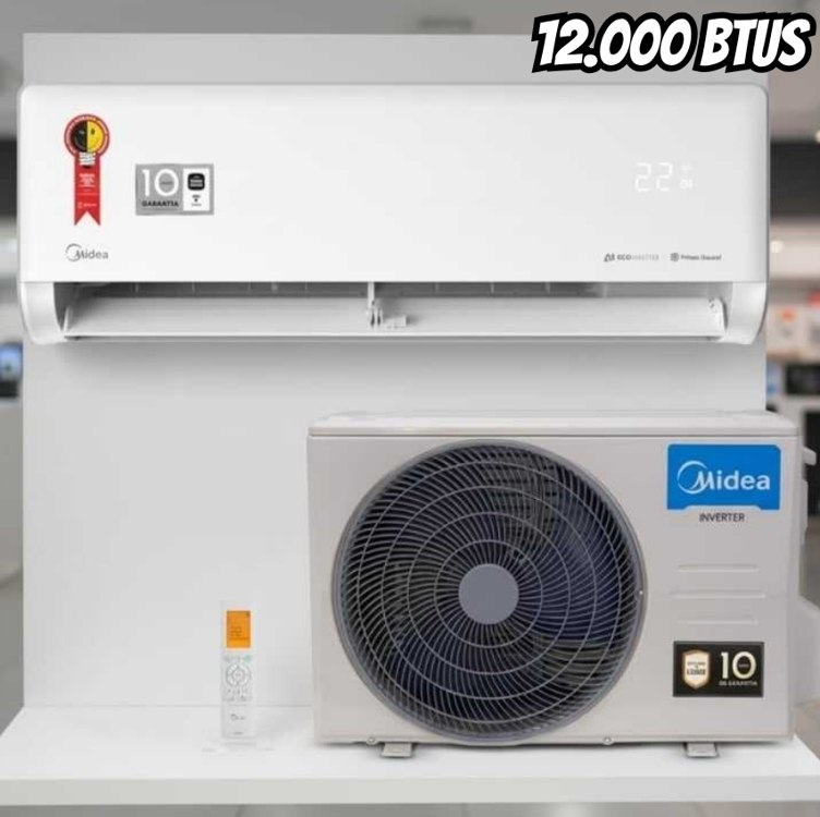 Ar Condicionado Split Inverter Midea AI Ecomaster 12.000 BTUs