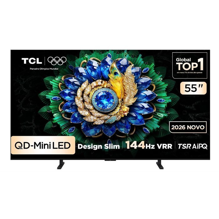 Smart TV TCL A400M QD-Mini LED 4K 120Hz 55'' e 65''