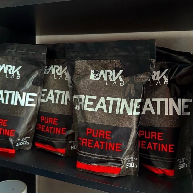 Creatina 100% Pura Dark Lab 500g - Kit 2 Unidades