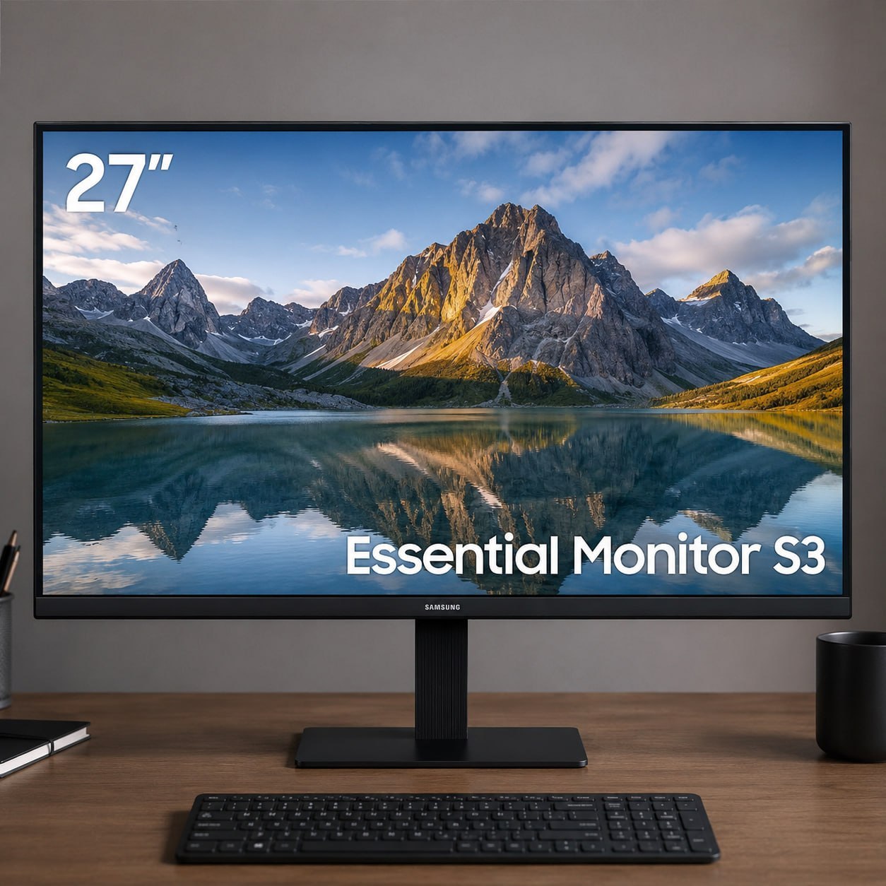 Monitor Gamer Samsung S3 27" FHD 120Hz HDMI
