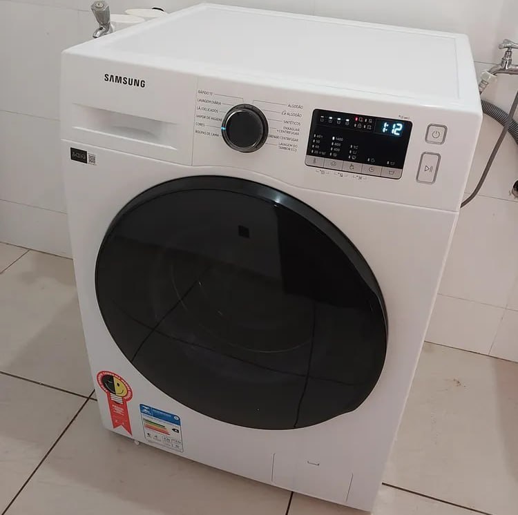 Samsung Lavadora Digital Inverter WW11T 11kg Branca 127V