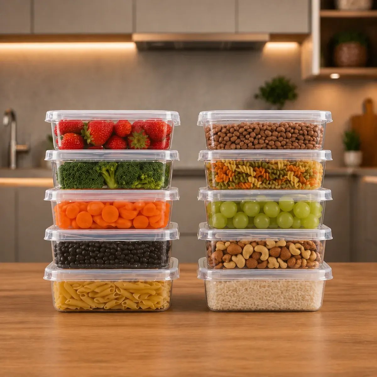 Kit 15 Marmitas 500ml Livre de BPA