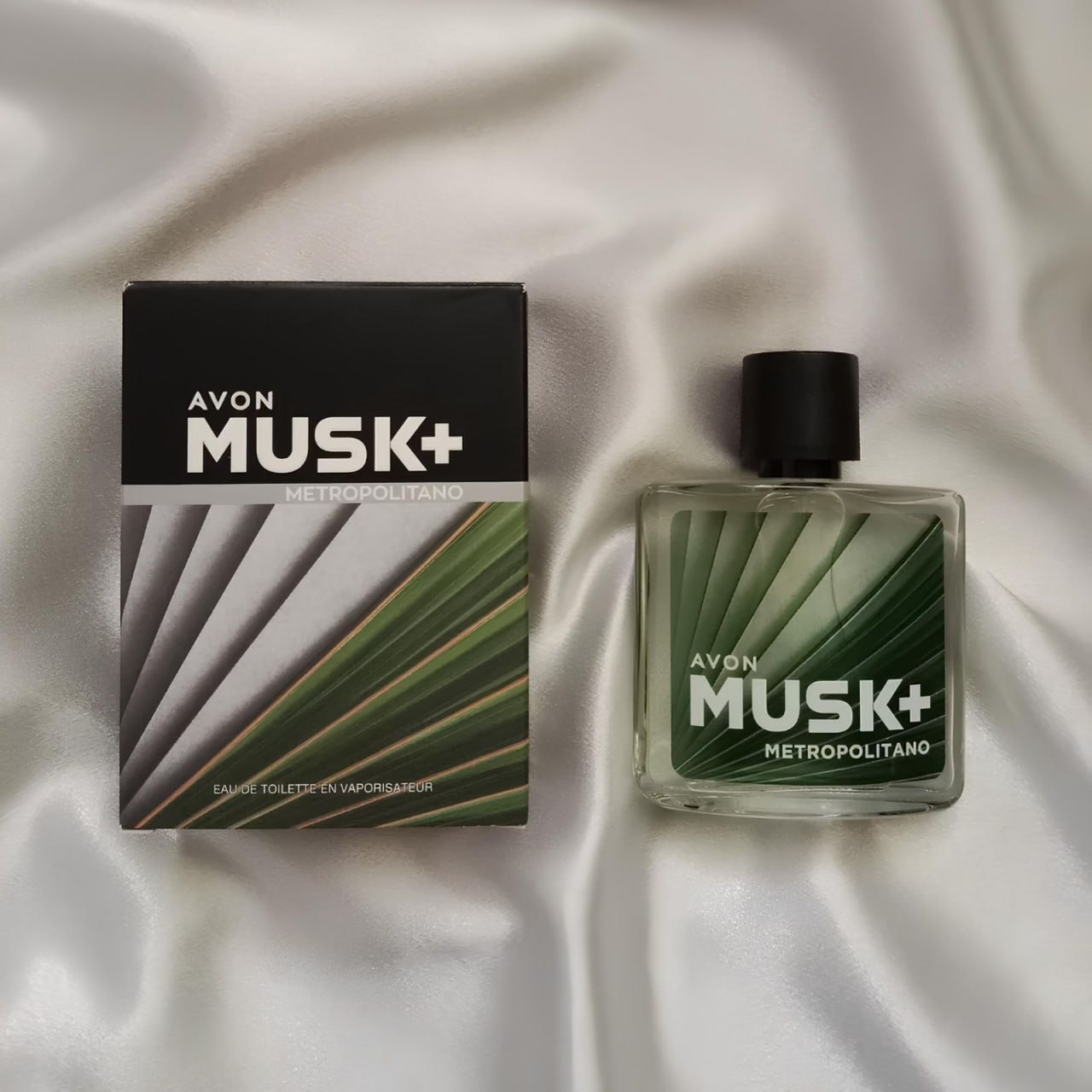 Deo Colônia Avon Musk+ Metropolitano 75ml