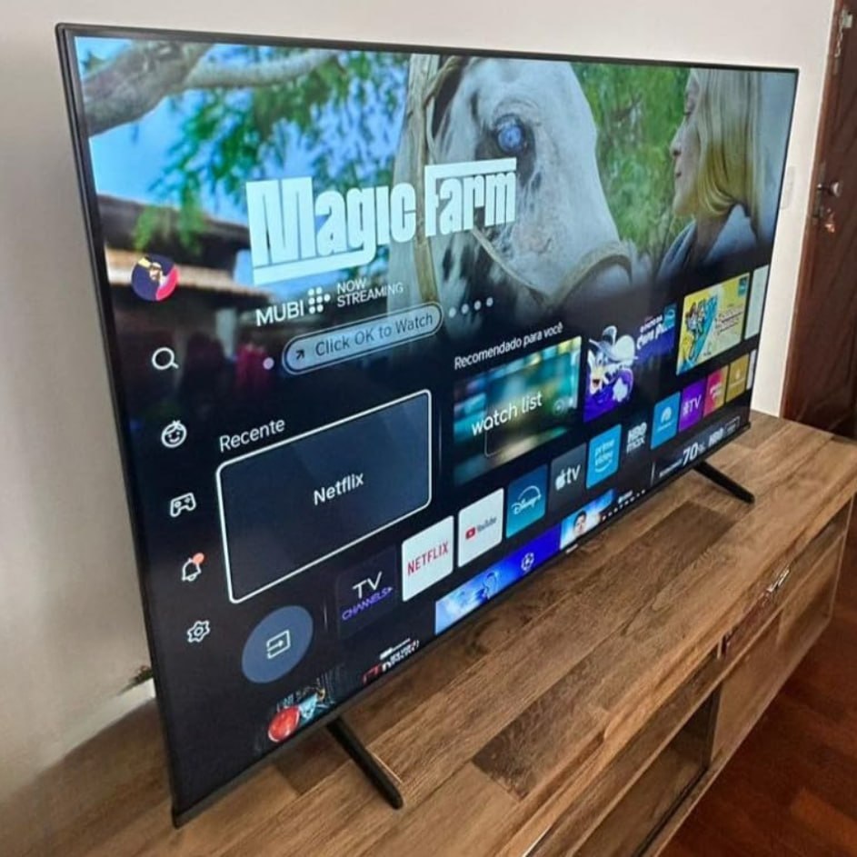 Hisense Smart TV 4K 55" com Dolby Vision