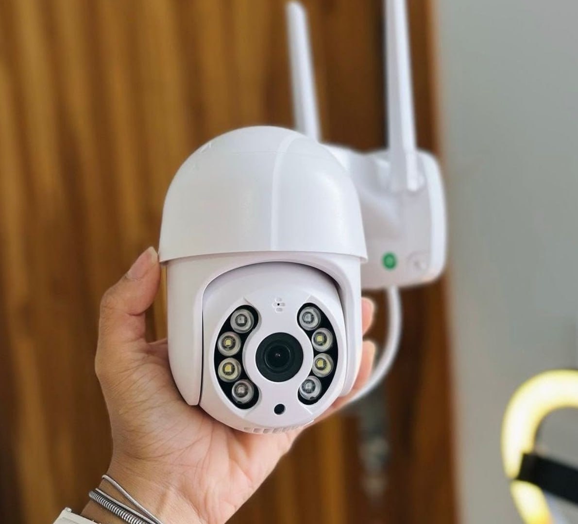 Câmera de Segurança WiFi IP A8 Icsee Infravermelho à Prova d'água
