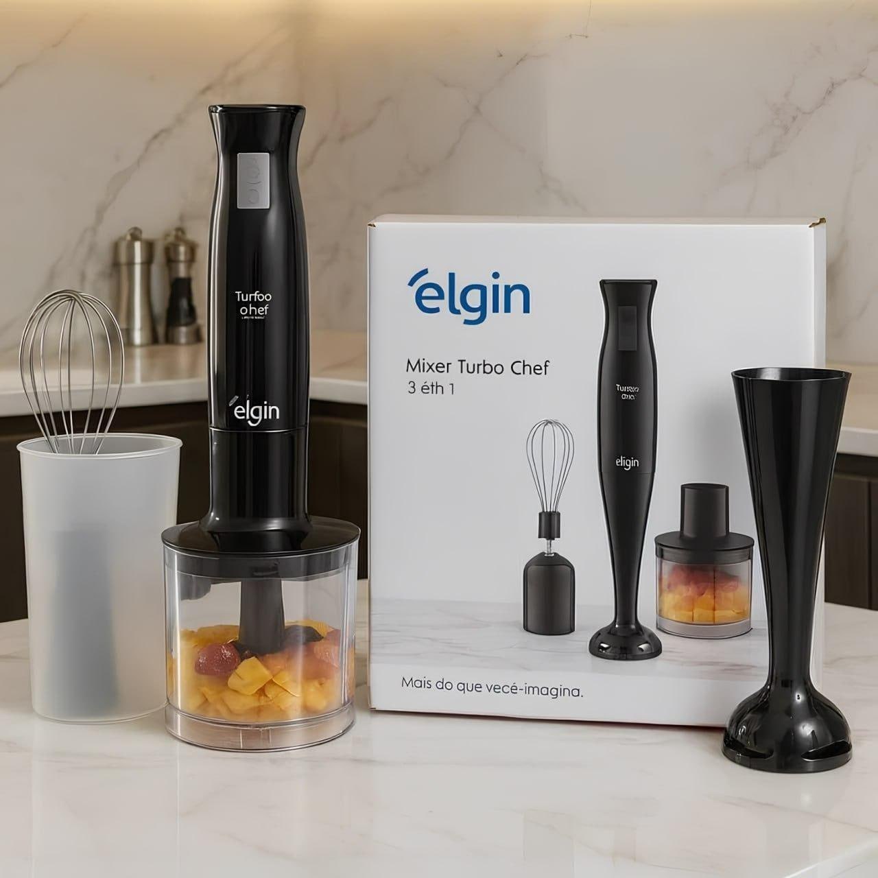 Mixer Turbo Chef Elgin 3 Em 1 200W 220V