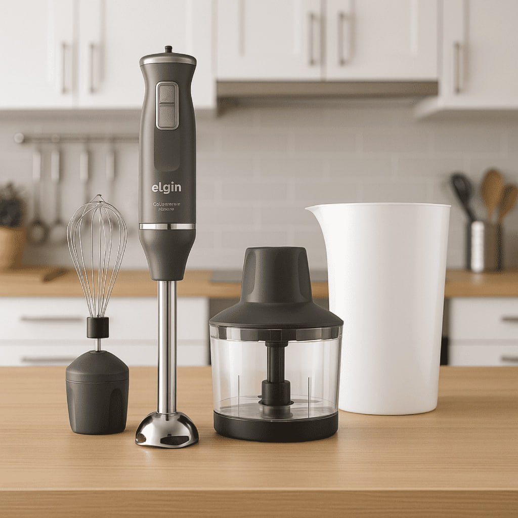 Mixer Power Inox 3 em 1 600W Elgin Lunar 110V