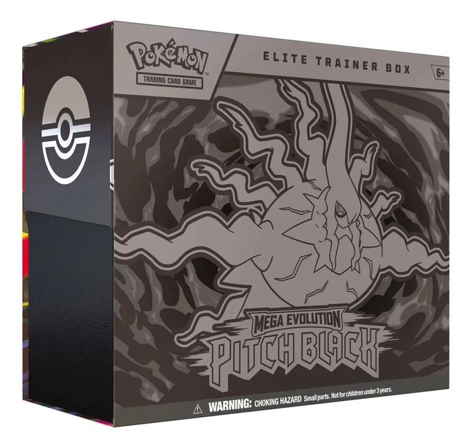 Elite Trainer Box Etb Pitch Black Pokémon Tcg Inglês