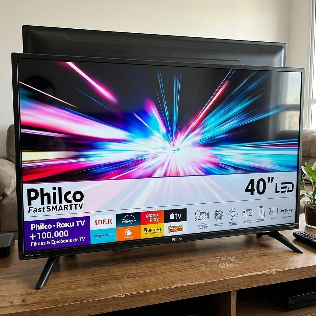 Smart TV Philco 40" Full HD Roku TV PTV40