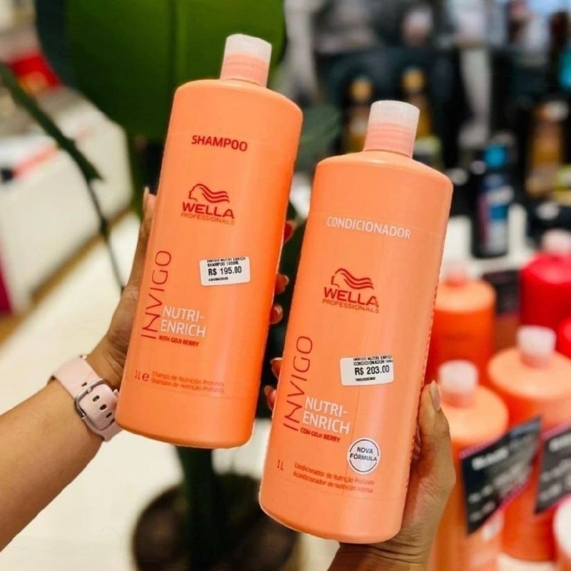 Kit Wella Pro Invigo Shampoo + Condicionador 1L