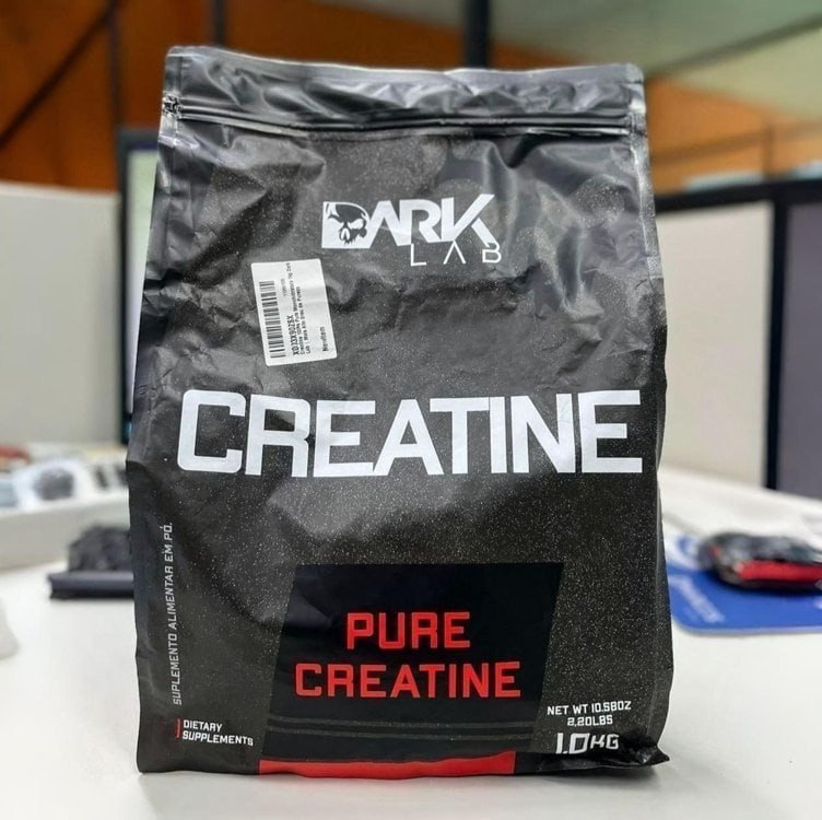 Creatina Monohidratada Pura 1kg Dark Lab Sem Sabor