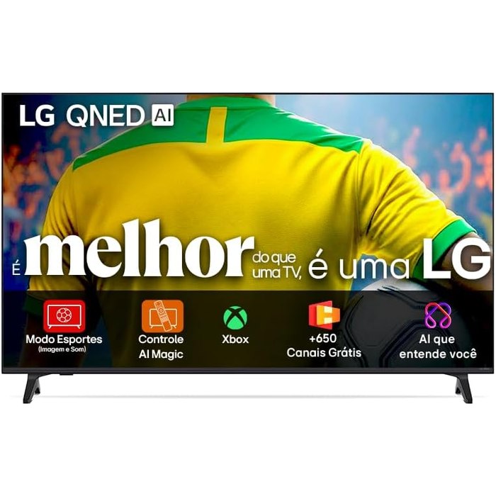 Smart TV 50" LG QNED 4K QNED73 - Lançamento 2026