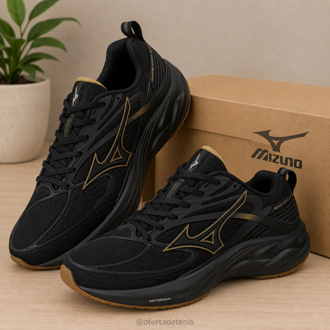 Tênis Masculino Space 6 Mizuno - Tamanhos 39 e 42