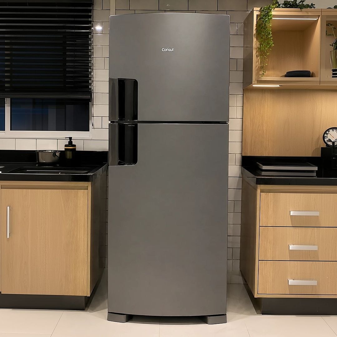 Geladeira Consul Frost Free 412 Litros Duplex Inox