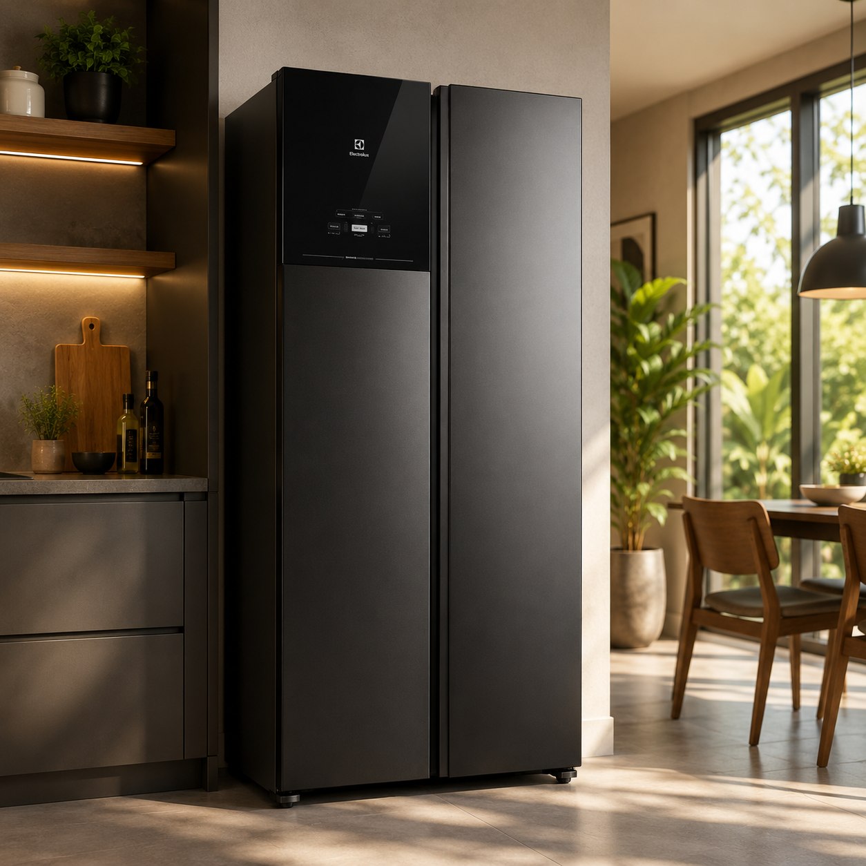 Geladeira Electrolux Frost Free Inverter 431L Side by Side ES40B