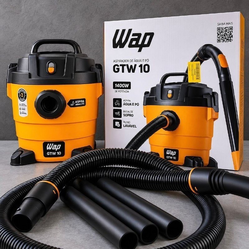 Aspirador de Pó e Água WAP 1400W 220V
